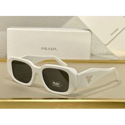 Женские солнцезащитные очки prada 1009 белые