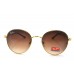 СОЛНЦЕЗАЩИТНЫЕ ОЧКИ Круглые RAY-BAN 663 Золото-коричневые