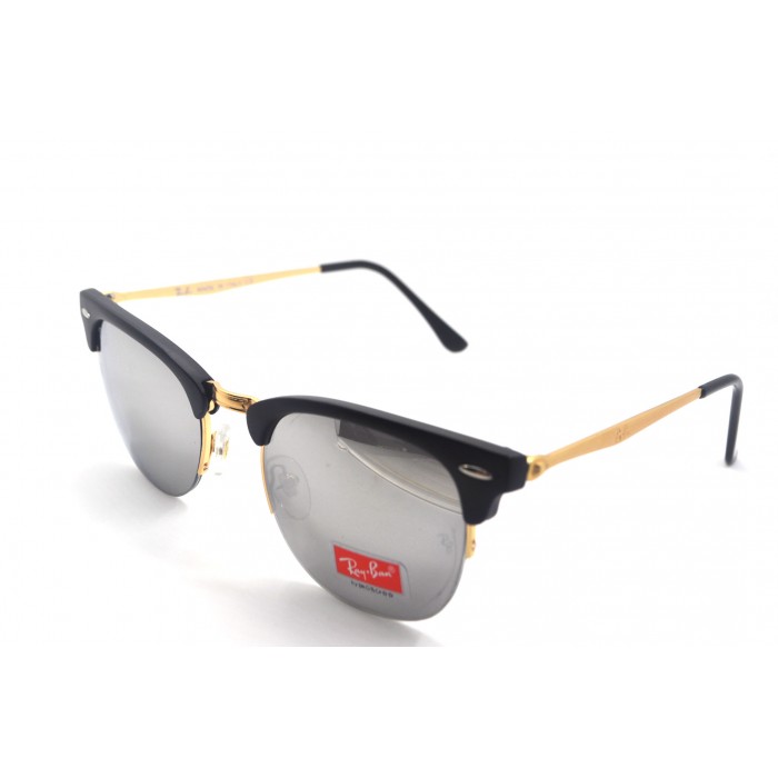 СОЛНЦЕЗАЩИТНЫЕ ОЧКИ RAY-BAN CLUBMASTER 8056 Золото-зеркало